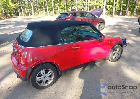 2008 Mini Cooper from USA, damaged, VIN WMWRF33588TG18627